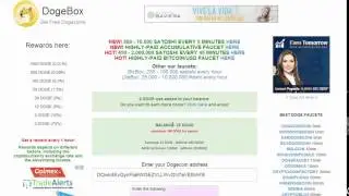 Зарабатываем догикоин каждый час Догкоин кран DogeBox