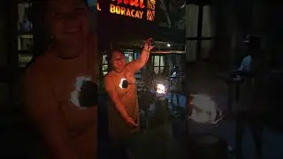 FIRE DANCE IN RED COCONUT BORACAY 2024 #boracay #boracay2024 #vacationmode #trending #shorts
