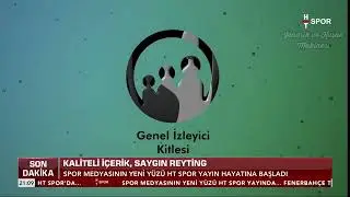HT Spor Genel İzleyici Jeneriği Nette İlk