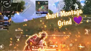Short Montage Grinding chalu hai ❤️#BATTLEGROUNDINDIA BGMI❤️