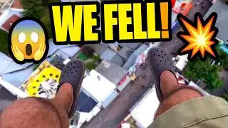 Horrifying Ride | Free Fall | Full Unedited Video - Daddy & Maxim