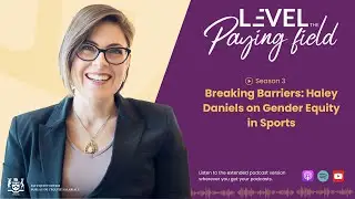 Breaking Barriers: Haley Daniels on Gender Equity in Sports