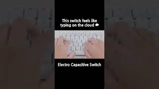 A keyboard that feels like a cloud ☁︎