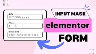 Como adicionar máscaras de entrada no formulário Elementor?