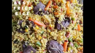#friedrice#cameroonfood  HOW TO COOK CAMEROONIAN FRIED RICE: BEST MOUTH WATERING RECIPE STEP BY STEP