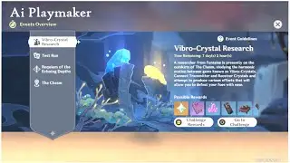 Event Vibro-Crystal Research | Genshin Impact
