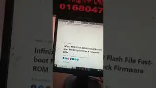 Infinix Zero X Neo X6810 Flash File 100% Tested Update Firmware OK