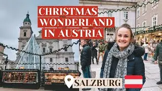 WINTER WONDERLAND IN SALZBURG, AUSTRIA 🇦🇹 CHRISTMAS VLOG 🎄