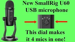 SmallRig U60 4 in one USB microphone review!