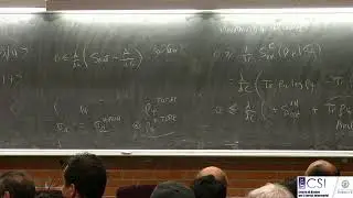 XIII series of Majorana Lectures - Edward Witten - third day