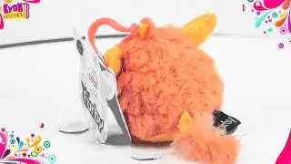 Furby  Брелок плюшевый со звуком 8 см 760010102 Оранжевый