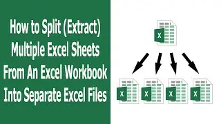 How to Split Multiple Excel Sheets From An Excel Workbook Into Separate Excel Files I TECH MIPS I