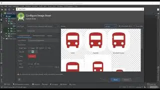Android Studio 3.4.1 Image Asset is shaking heavily.