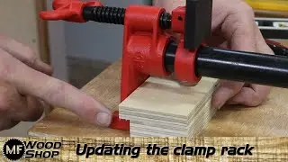 Updating the Clamp Rack Wall
