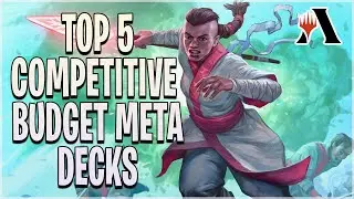 THE BEST BUDGET META MTG ARENA DECKS | GREAT Decks FEWER Rares | MTGA Standard