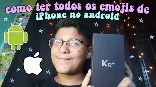 Como ter todos os emojis do iPhone no android✨📱