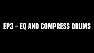 EP3 - EQ and compress drums (Trap beginner tutorial Ableton 10)