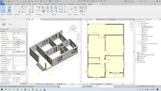 Floor Plan 3D in Revit