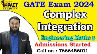 Complex Integration | Engineering Maths 3 | GATE 2024 
