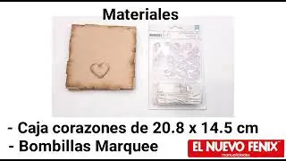 Ensamblado caja de corazones