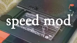 555 skrutt || on speed mod cassette player and modular