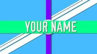 2D Intro Template #1 [After Effects/Sony Vegas] | by Remington