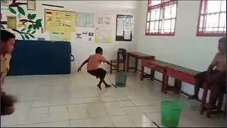 SHUTTLE RUN 4 X 10 M TEST KEBUGARAN SEKOLAH SEHAT SD NEGERI 29 TUAL