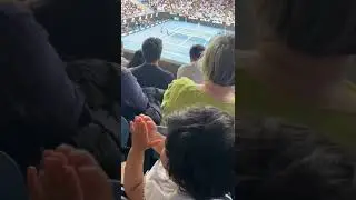 Little tennis spectator -Australian Open 2024