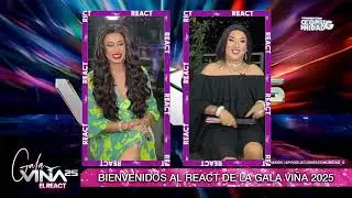 EN VIVO El React Gala FESTIVAL DE Viña 2025 | Agustina D´Nali & La Madisson