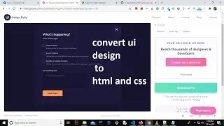 #uidesigntohtml