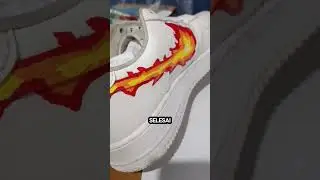 Custom Nike Air Force 1 #shorts #nike