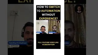Best Way to Switch From Manual To Automation Tester 