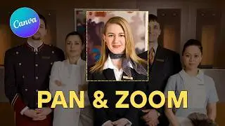 How to Pan and Zoom in on Images Using Video in Canva (No Pro Needed)