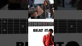 "How to Play 'Beat It' by Michael Jackson on Guitar - Quick Tutorial" #guitar