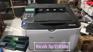Ricoh SP 3510dn Toner Chip Replace || Ricoh SP 3510DN Error Replace Toner Cartridge ||