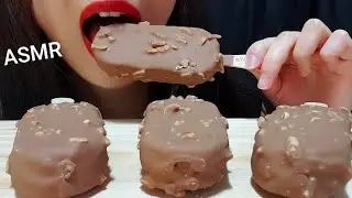 3X MAGNUM ICE CREAM ALMOND ASMR CHOCOLATE CANDY ASMR DESSERT 매그넘 아이스크림 리얼사운드 먹방 EATING SHOW MUKBANG