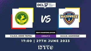 P.A.O.K. MORIAS TRIPOLI VS M.K.S.N. MAZOWSZE - 17:00 / Group D