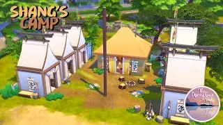 Shang's Camp | Mulan | - The Disney Save #56 | Sims 4 Speed Build