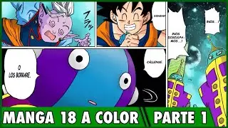 DBS manga 18 a color (parte 1/2).