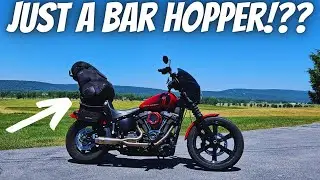 Is the Harley Street Bob 114 JUST a BAR HOPPER!??