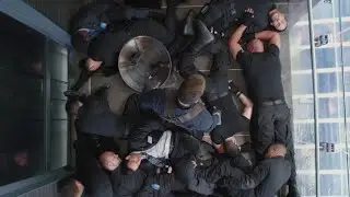 Captain America Wielding His Shield