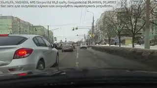 мудак на маршруте / дтп  /  соблюдай правила