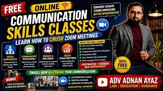 FREE Online Communication Skills Classes - Learn How to Crush Zoom Meetings