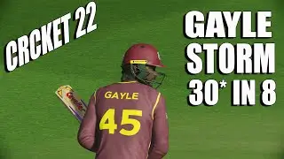 CHRIS GAYLE STORM 🙈🏏 WEST INDIES VS AUSTRALIA 2021 || CRICKET 22 PS5 GAMEPLAY 😍🏏
