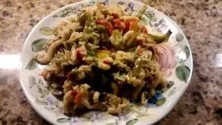 Stir Fry White Rice - Rice Pasta - Vegetables - Gluten Free