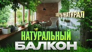 ОЧЕНЬ СЛОЖНЫЙ И НАТУРАЛЬНЫЙ БАЛКОН