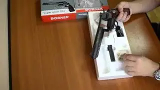 Обзор. Пневматический пистолет Borner Super Sport 702