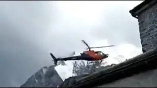 Крутой манёвр на вертолёте 🚁😱