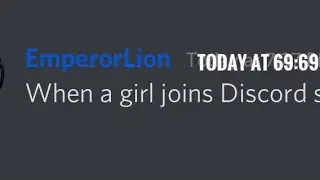 When a GIRL JOINS to a DISCORD server mods be like