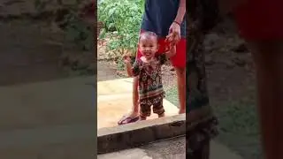 #short Main hujan - hujanan pertama kali‼️playing in the rain for the first time